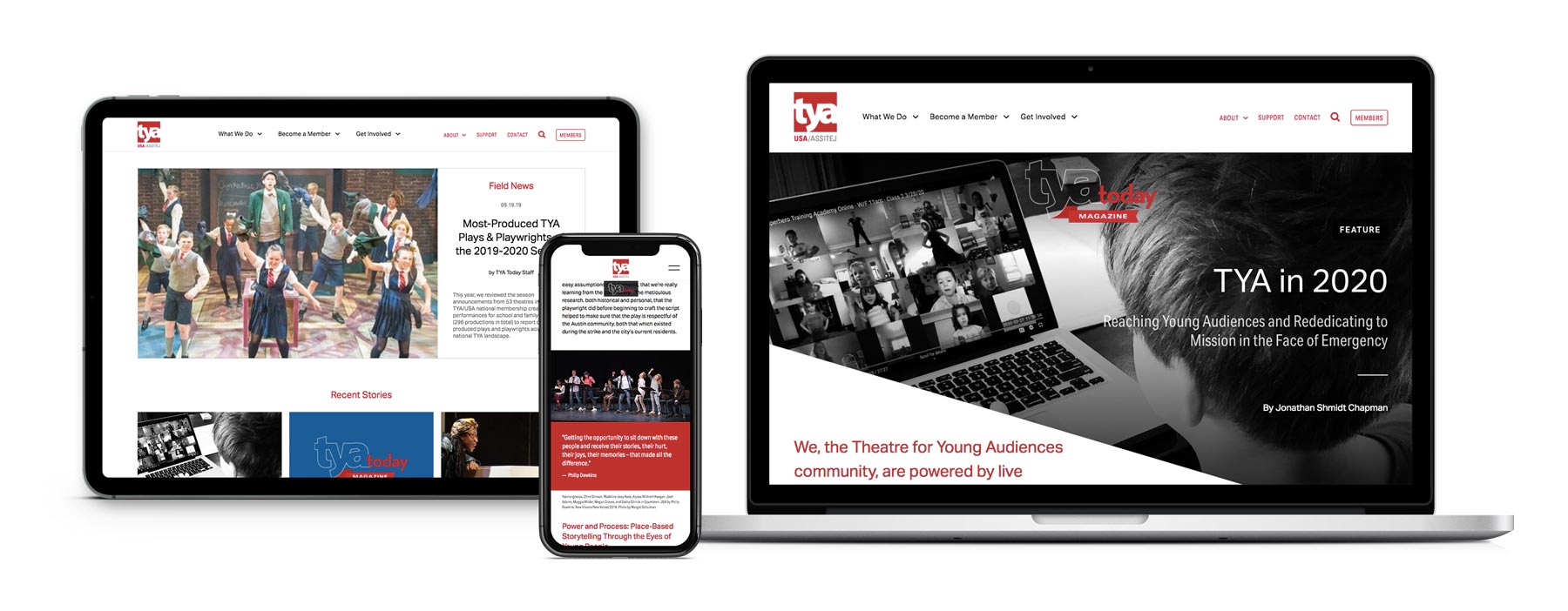 TYA/USA Website