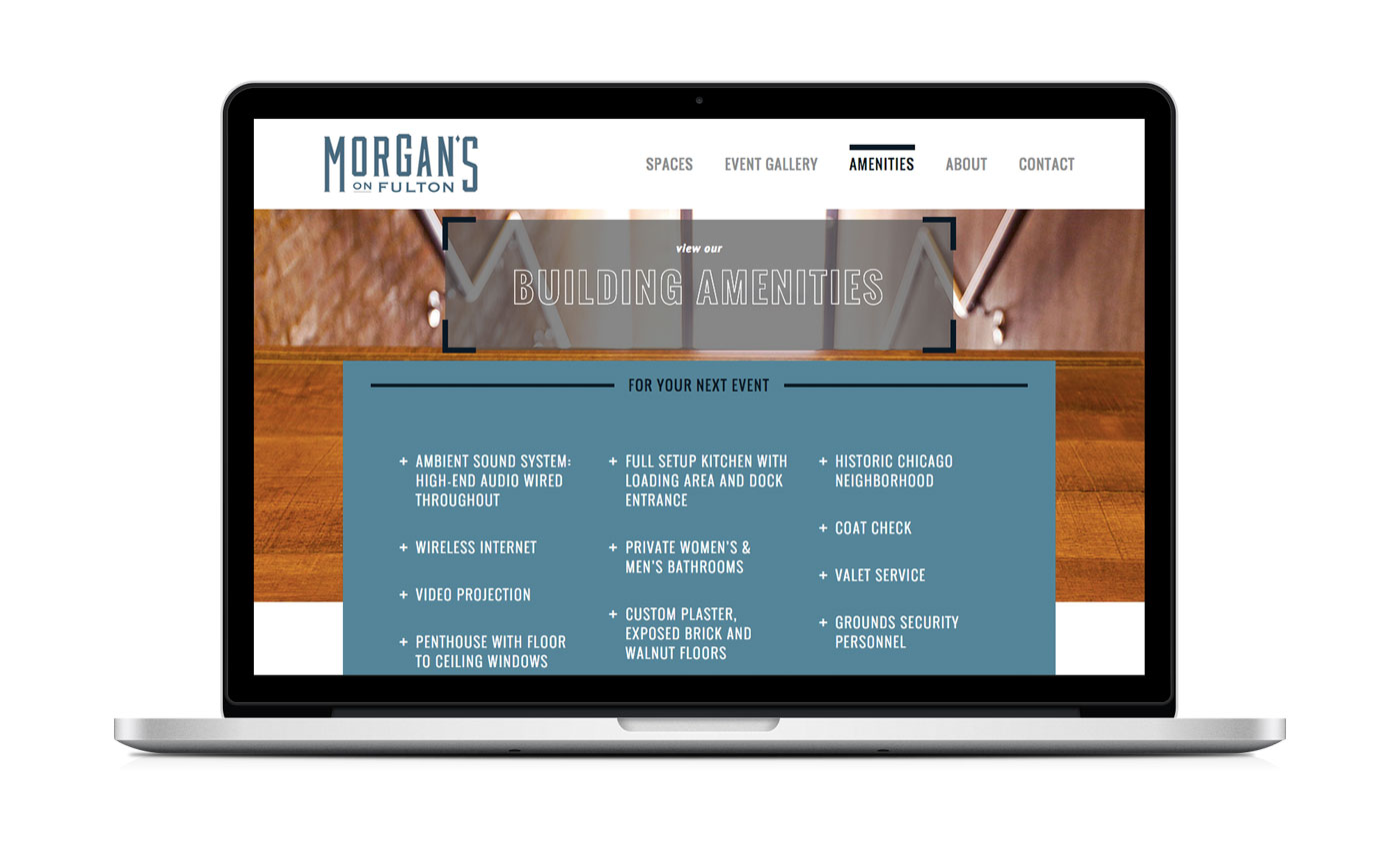 Morgan's on Fulton Website